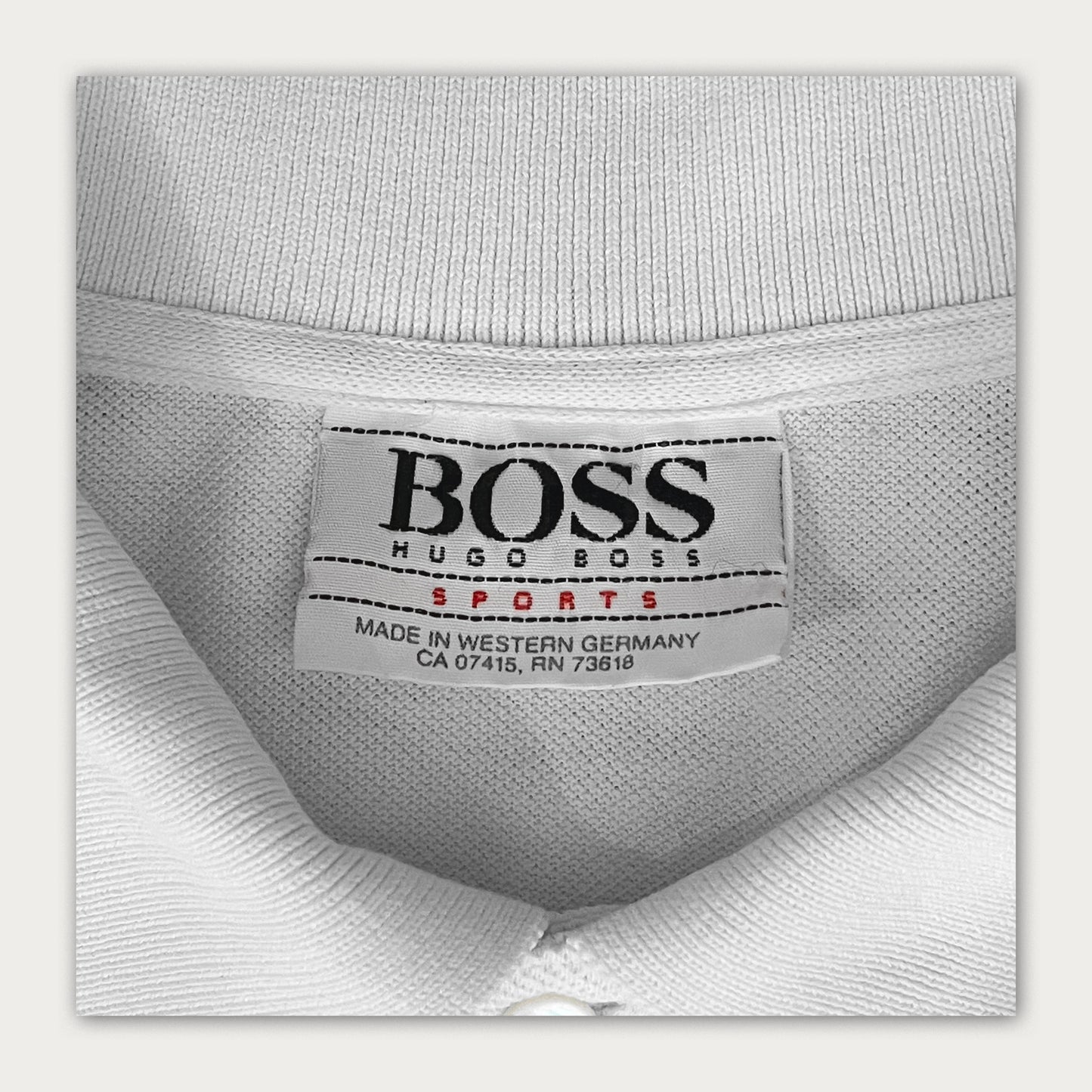 80s Porsche Polo Shirt