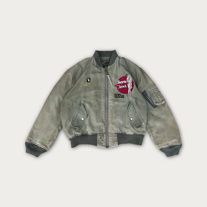 Wilker Ind. Inc. Reversible Bomber Jacket
