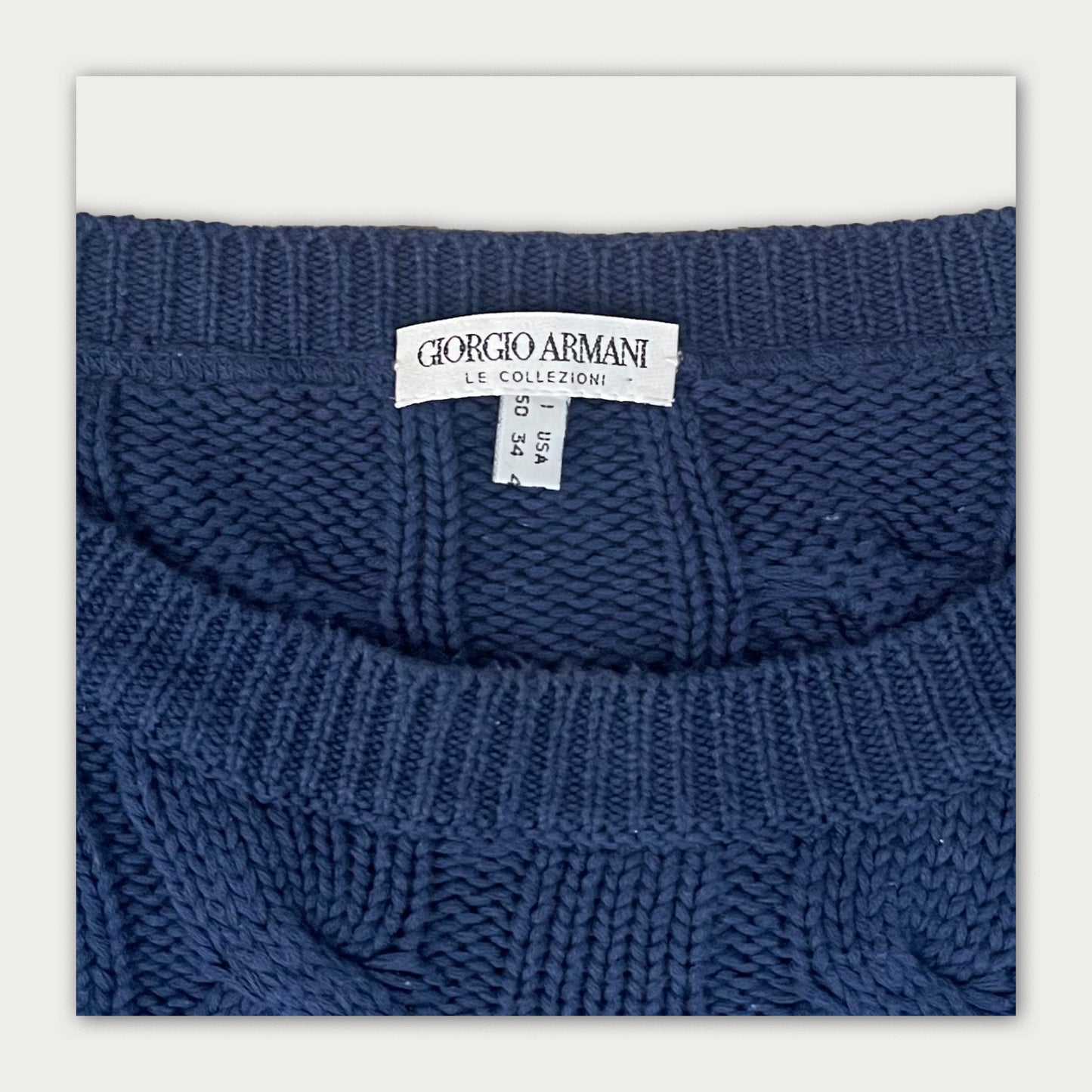Giorgio Armani Cotton Knit