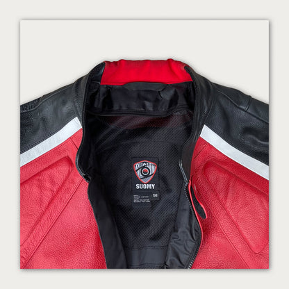 Suomy Biker Leather Jacket