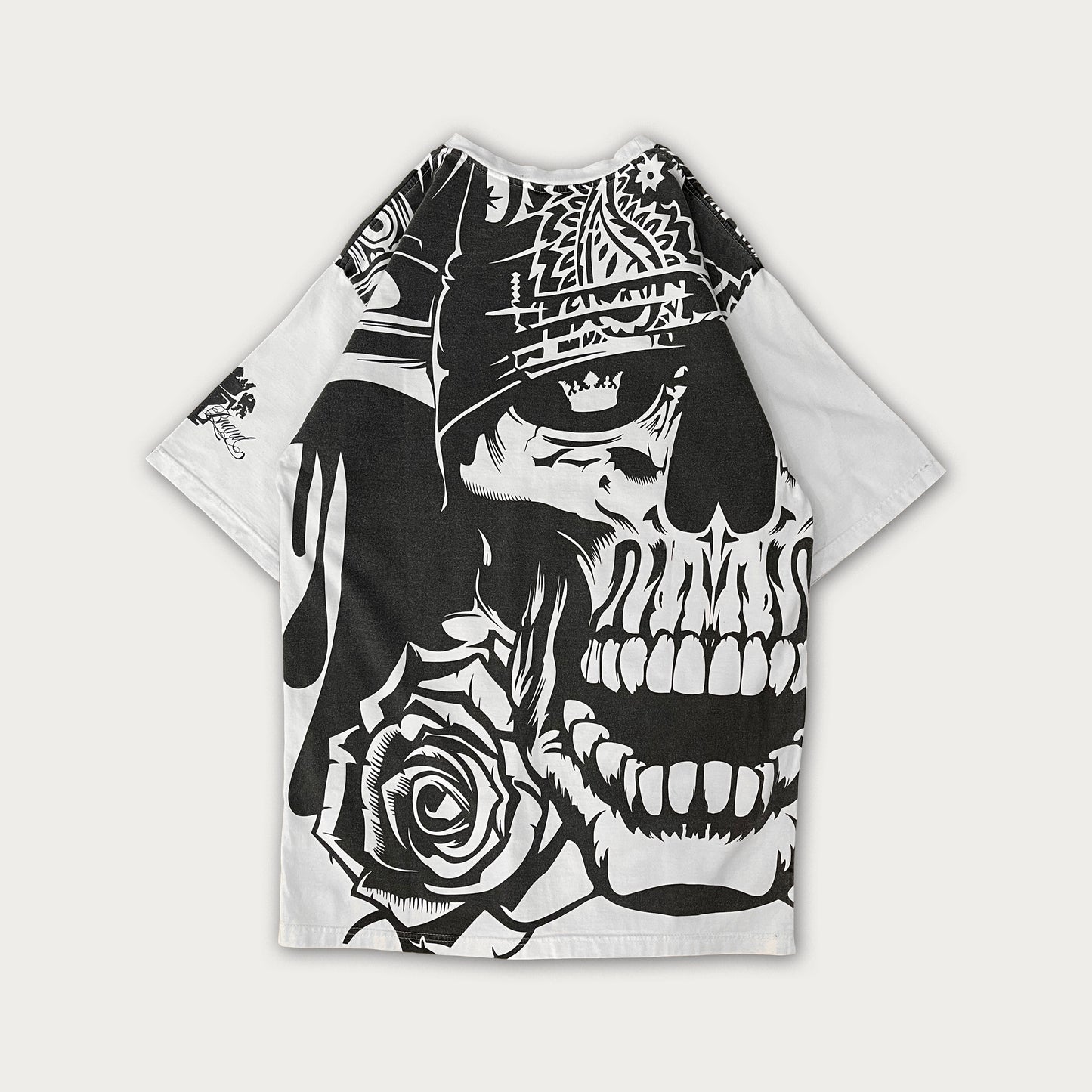 Townz Brand T-Paita Skull AOP Tee