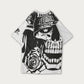 Townz Brand T-Paita Skull AOP Tee