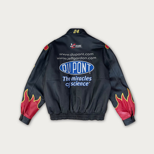 90s Jeff Gordon Leather Jacket
