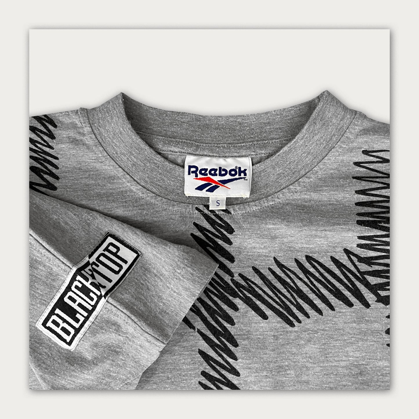90s Reebok 'Blacktop' Tee