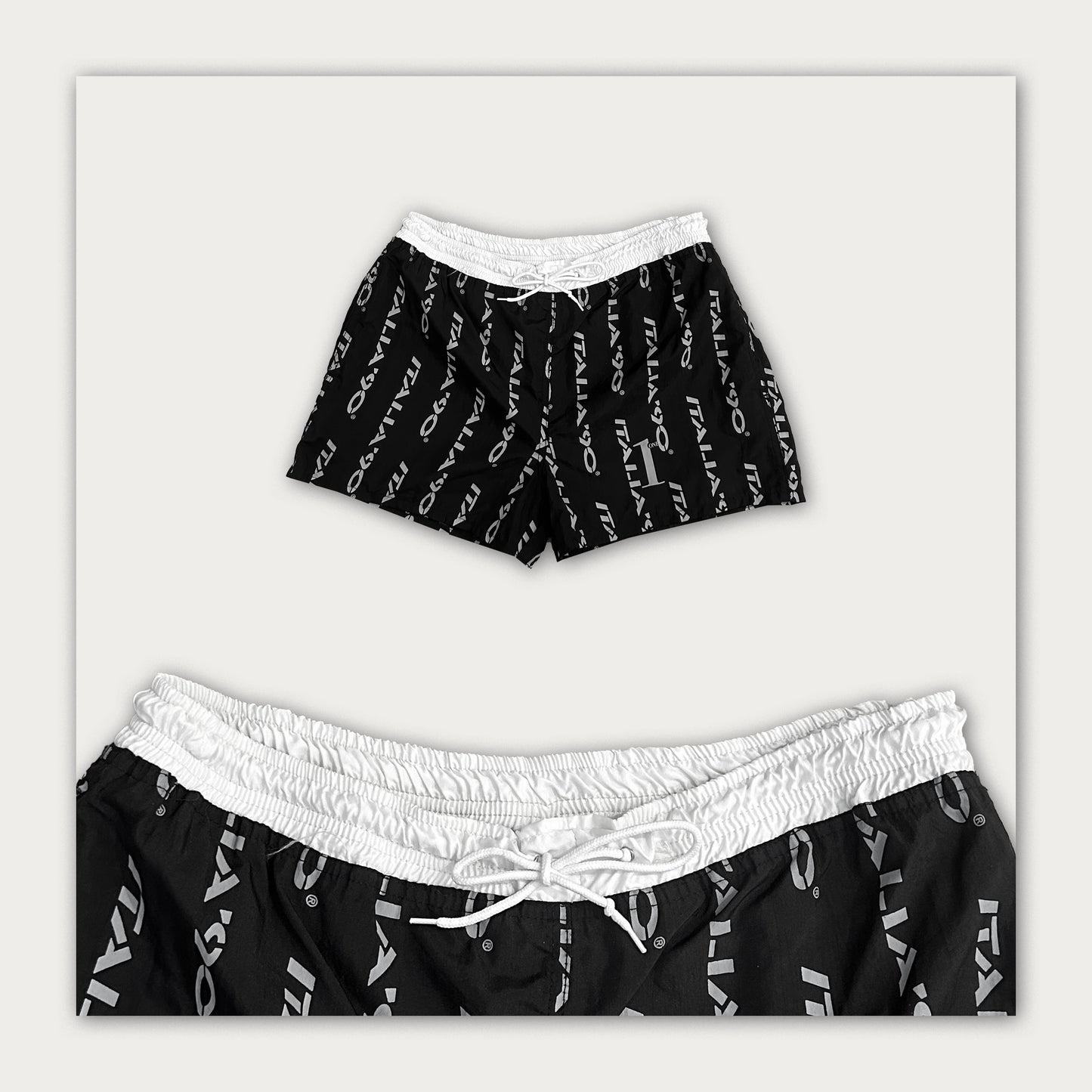 Vintage 'Italia 90' Bathing Shorts
