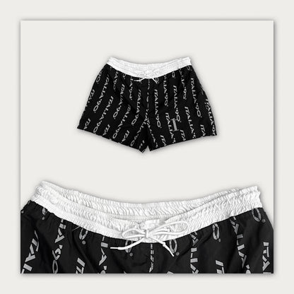 Vintage 'Italia 90' Bathing Shorts