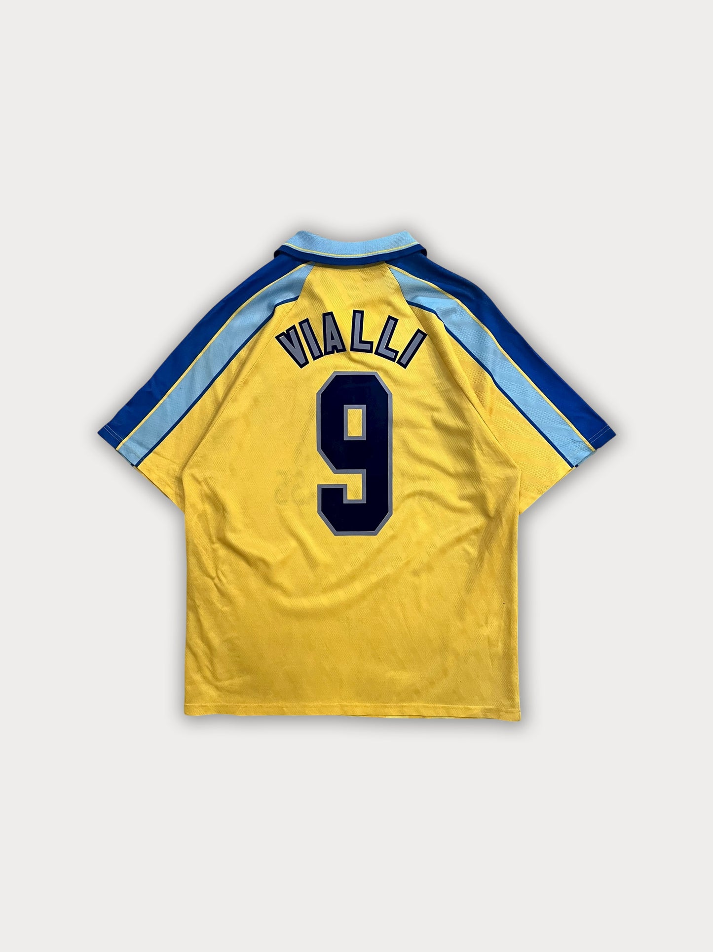 1996-98 Chelsea Away - #9 Vialli