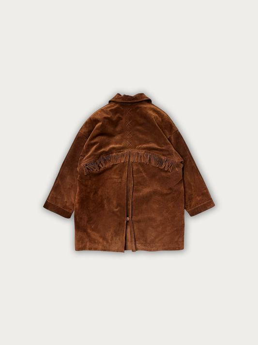 Vintage Suede Florence Coat