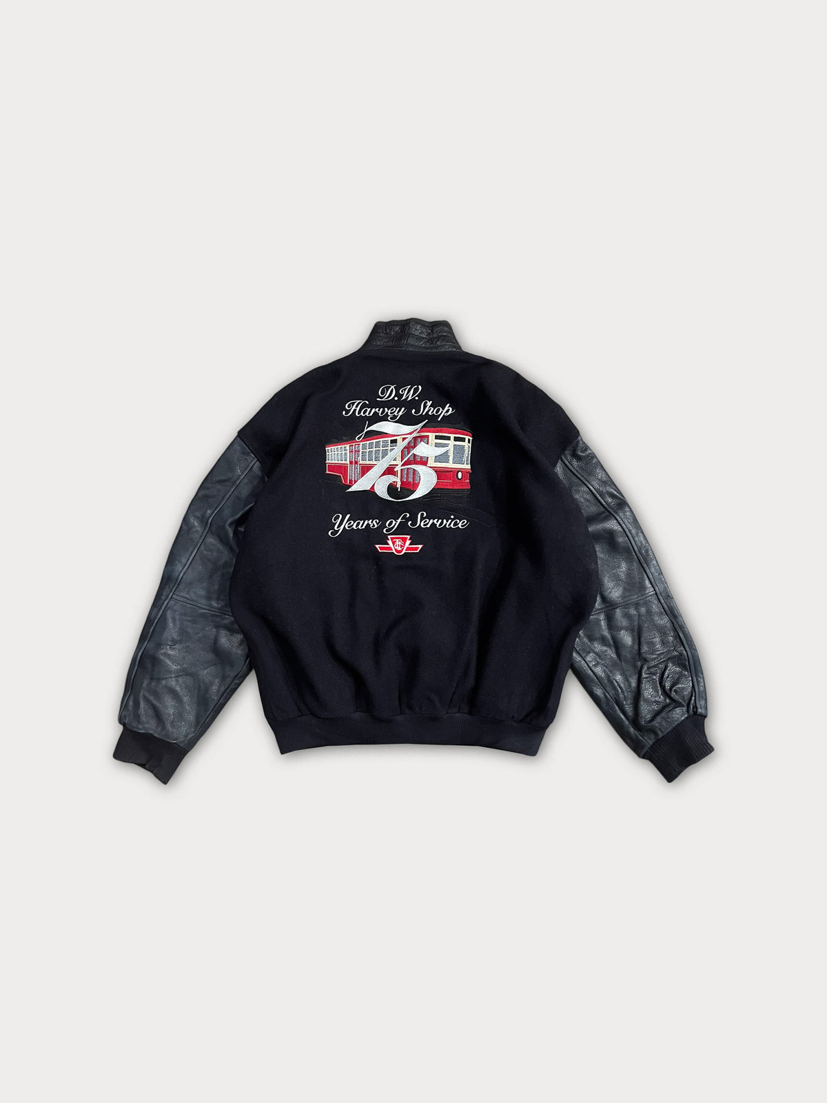 Varsity Jacket (Wool+Leather)