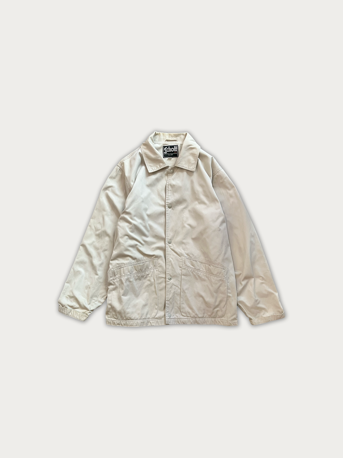 Schott N.Y.C. Snap-Button Coaches Jacket
