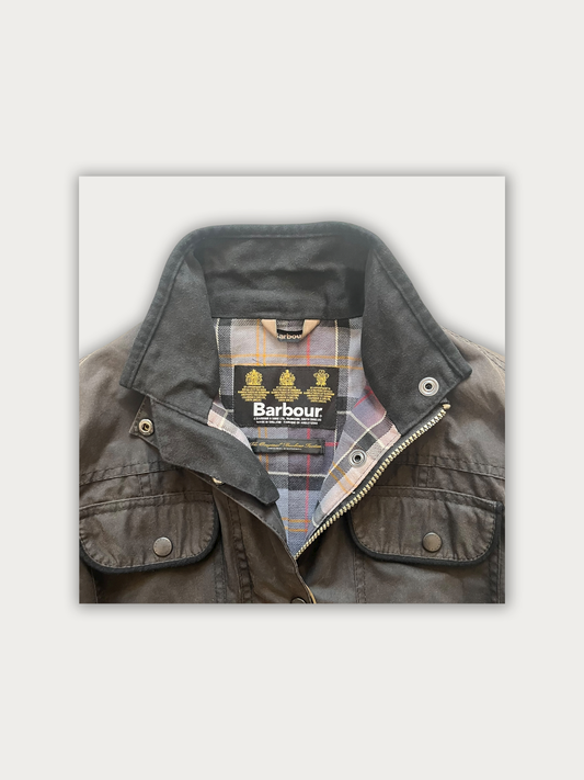 2000s Barbour Sun Faded Utility Jacket