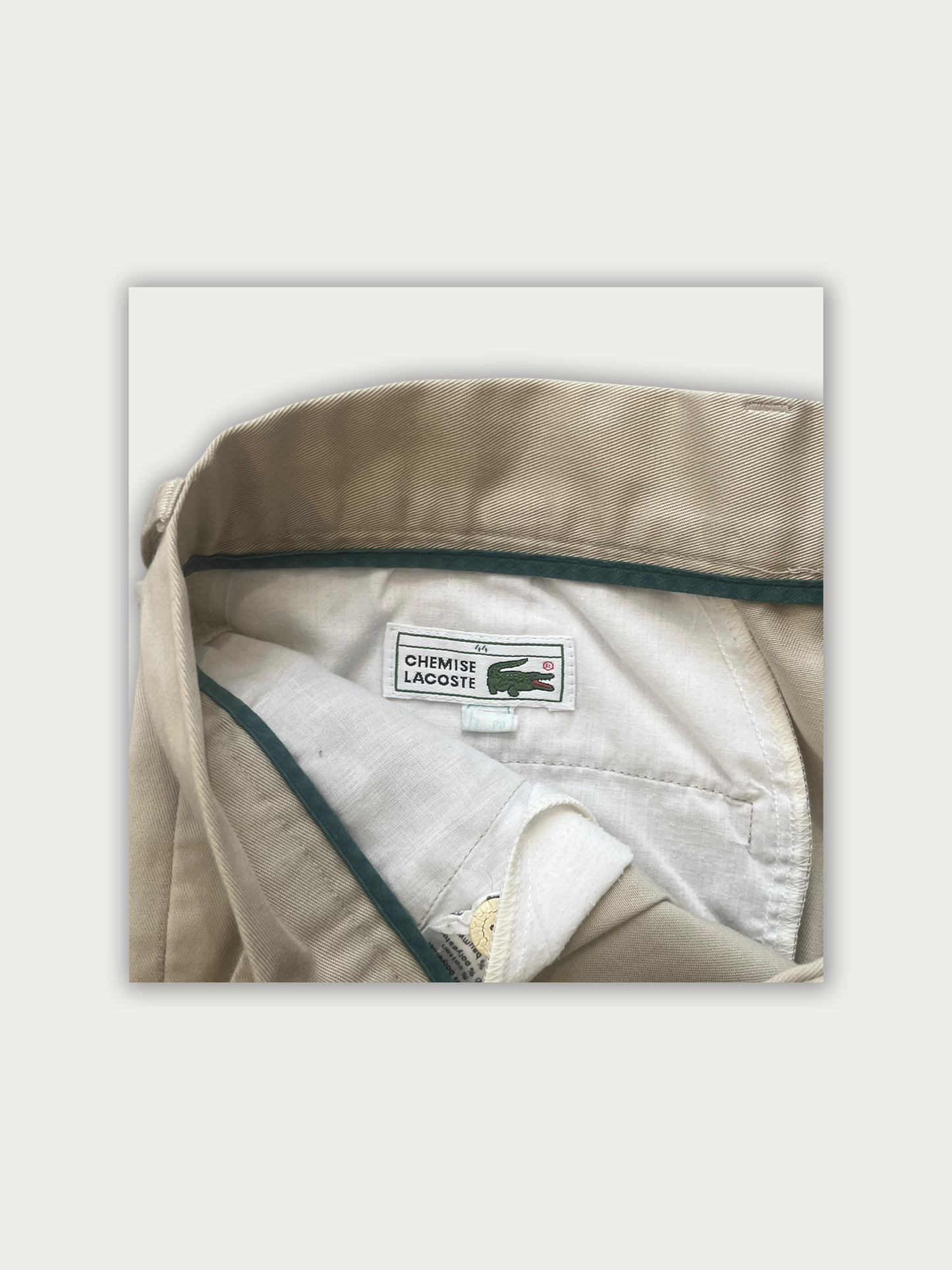 90s Lacoste Double Pleated Chinos