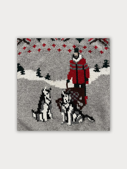 Vintage 90s 100%Wool Ralph Lauren Hand Knit