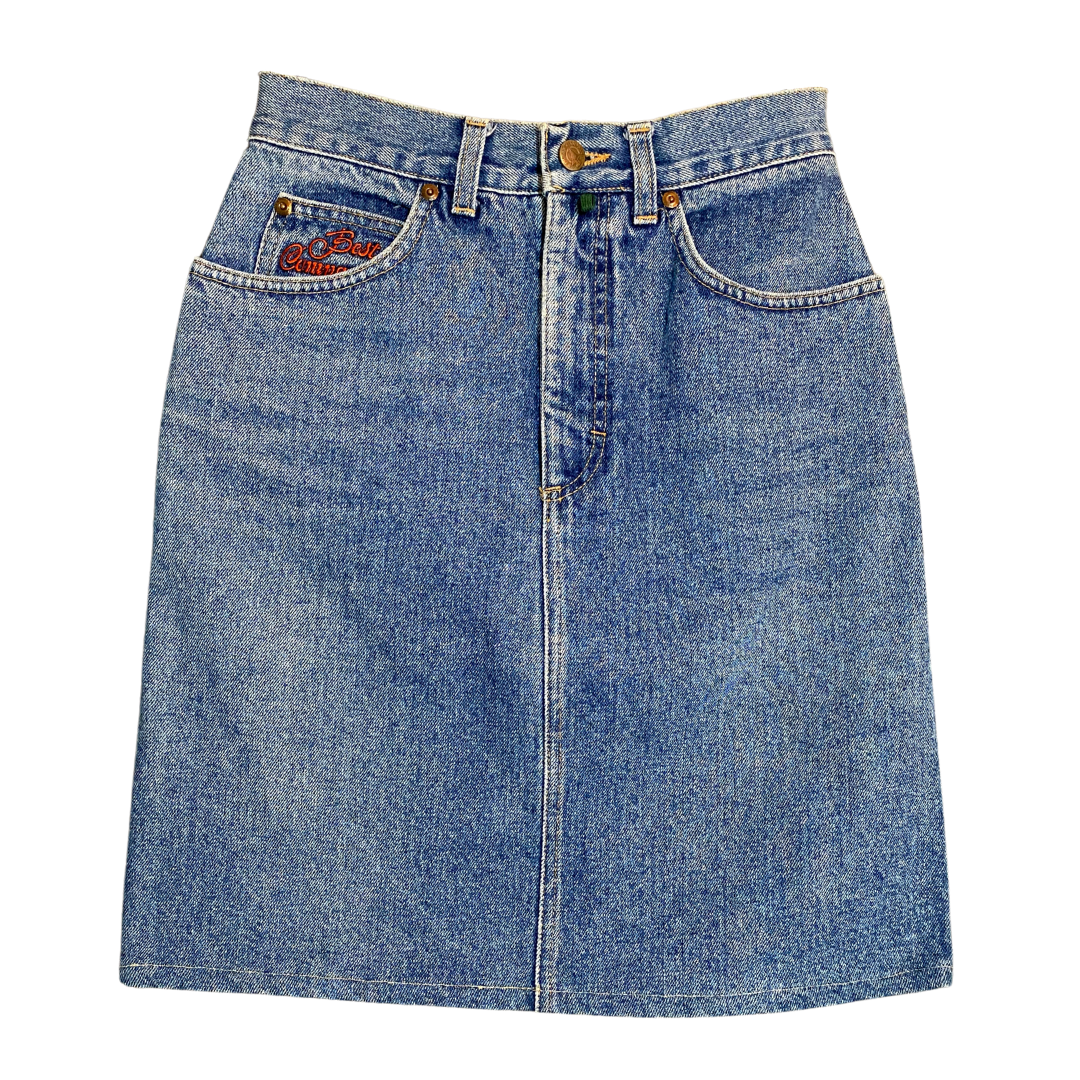 80's Best Company Denim Skirt