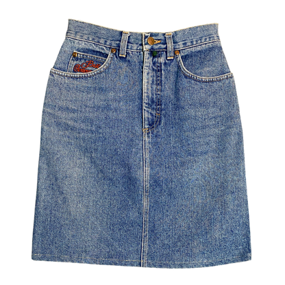 80's Best Company Denim Skirt