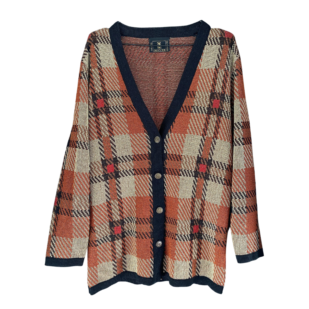 80's Oliver by Valentino Wool Cardigan