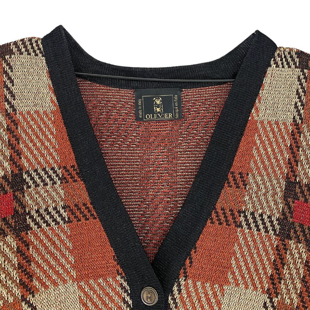 80's Oliver by Valentino Wool Cardigan