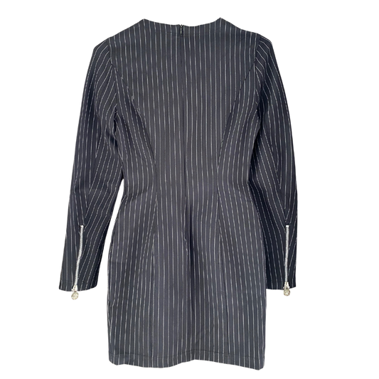 90's Versace Pinstriped Mini Dress