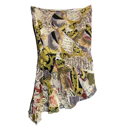 90's Moschino Asymmetrical Skirt