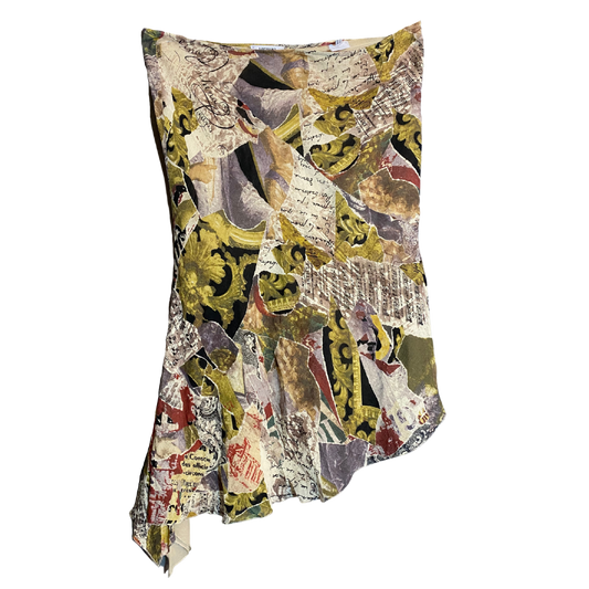 90's Moschino Asymmetrical Skirt