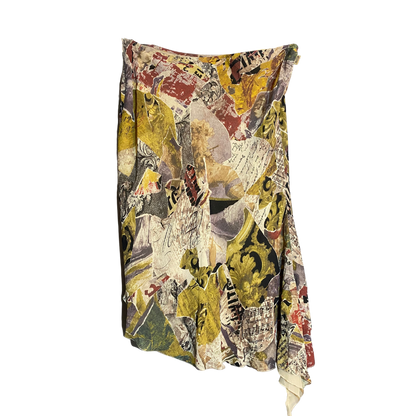 90's Moschino Asymmetrical Skirt