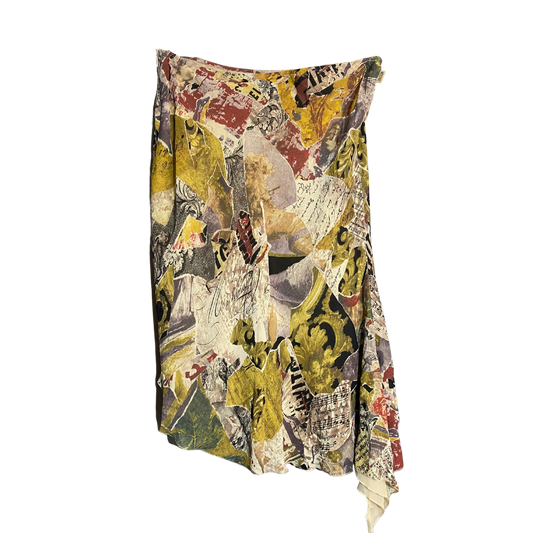 90's Moschino Asymmetrical Skirt