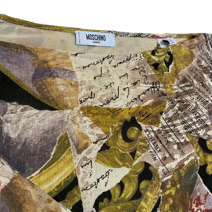 90's Moschino Asymmetrical Skirt