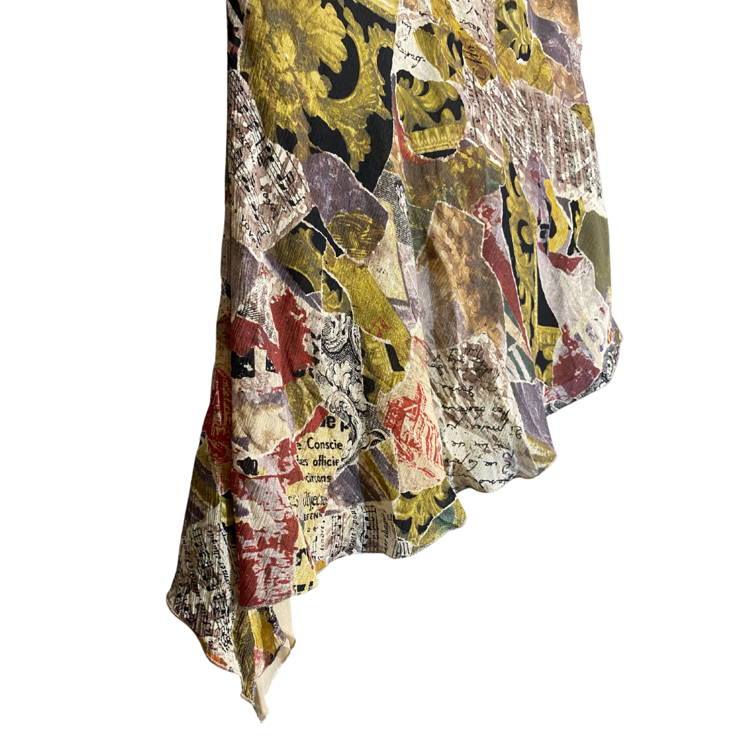 90's Moschino Asymmetrical Skirt