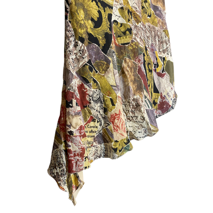 90's Moschino Asymmetrical Skirt