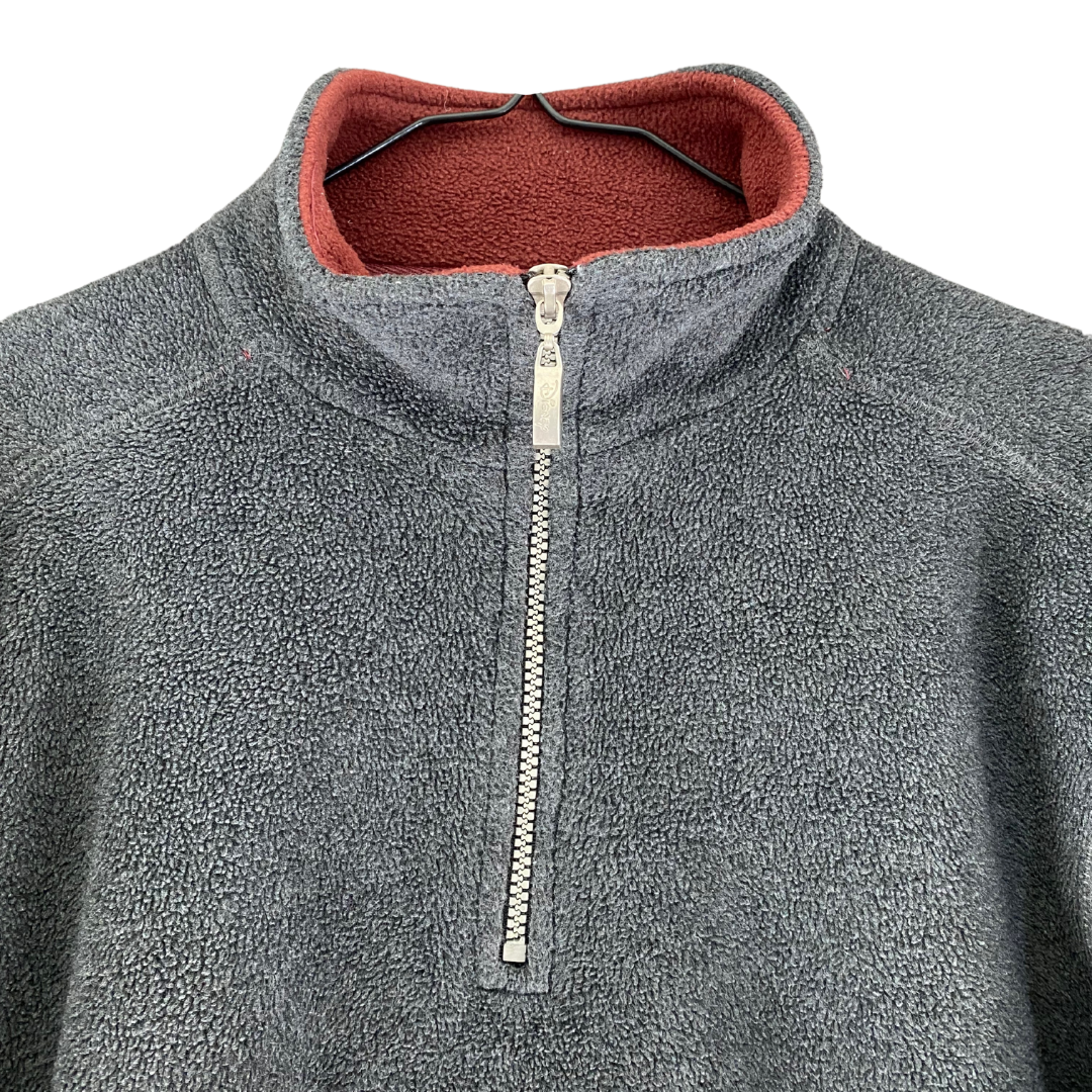 90's Disney Half Zip Fleece Sweater