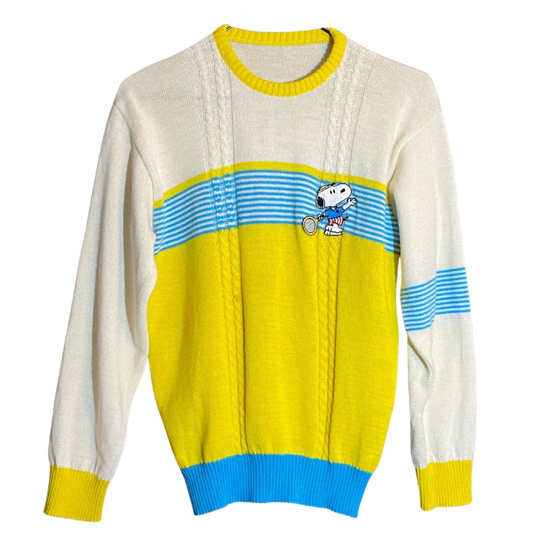 70's Snoopy Wool Sweater