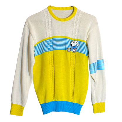 70's Snoopy Wool Sweater