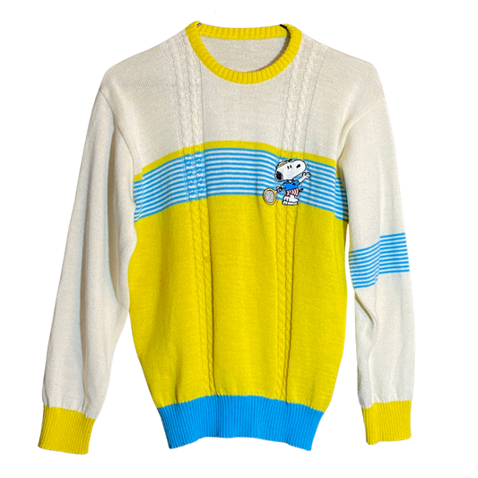 70's Snoopy Wool Sweater