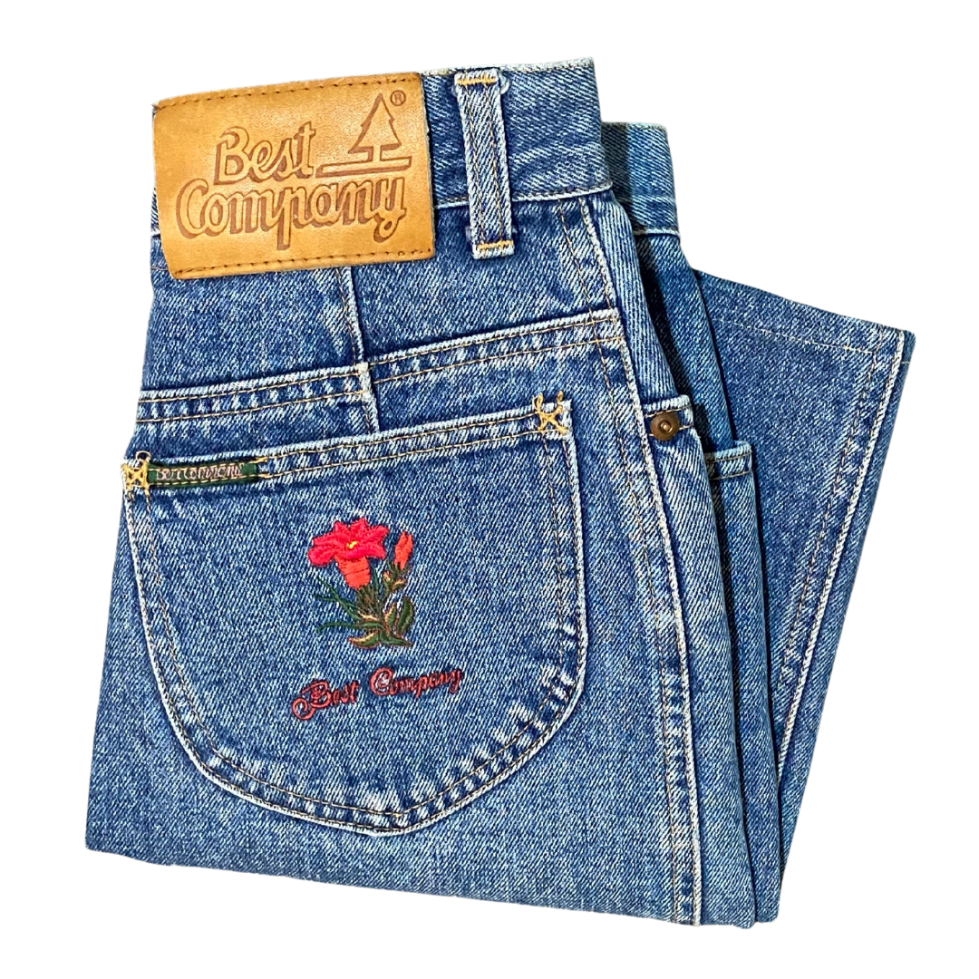 80's Best Company Denim Skirt