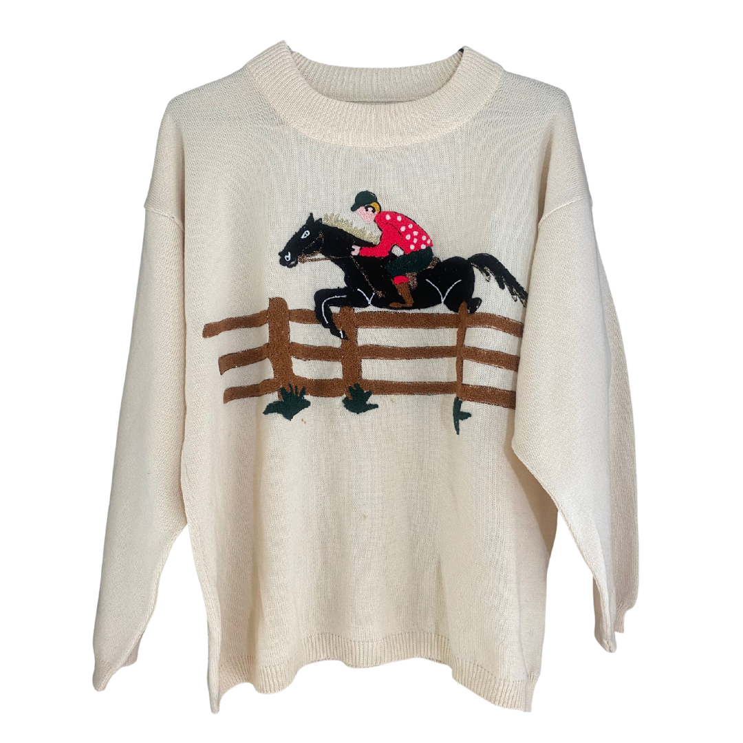 80's Virgin Wool Sweater