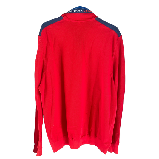 90's Paul & Shark Half Zip Cotton Sweater