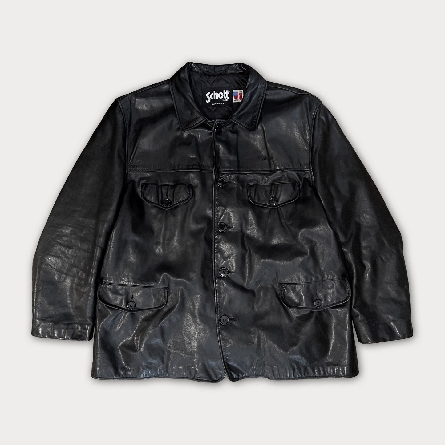 80's Schott Leather Jacket