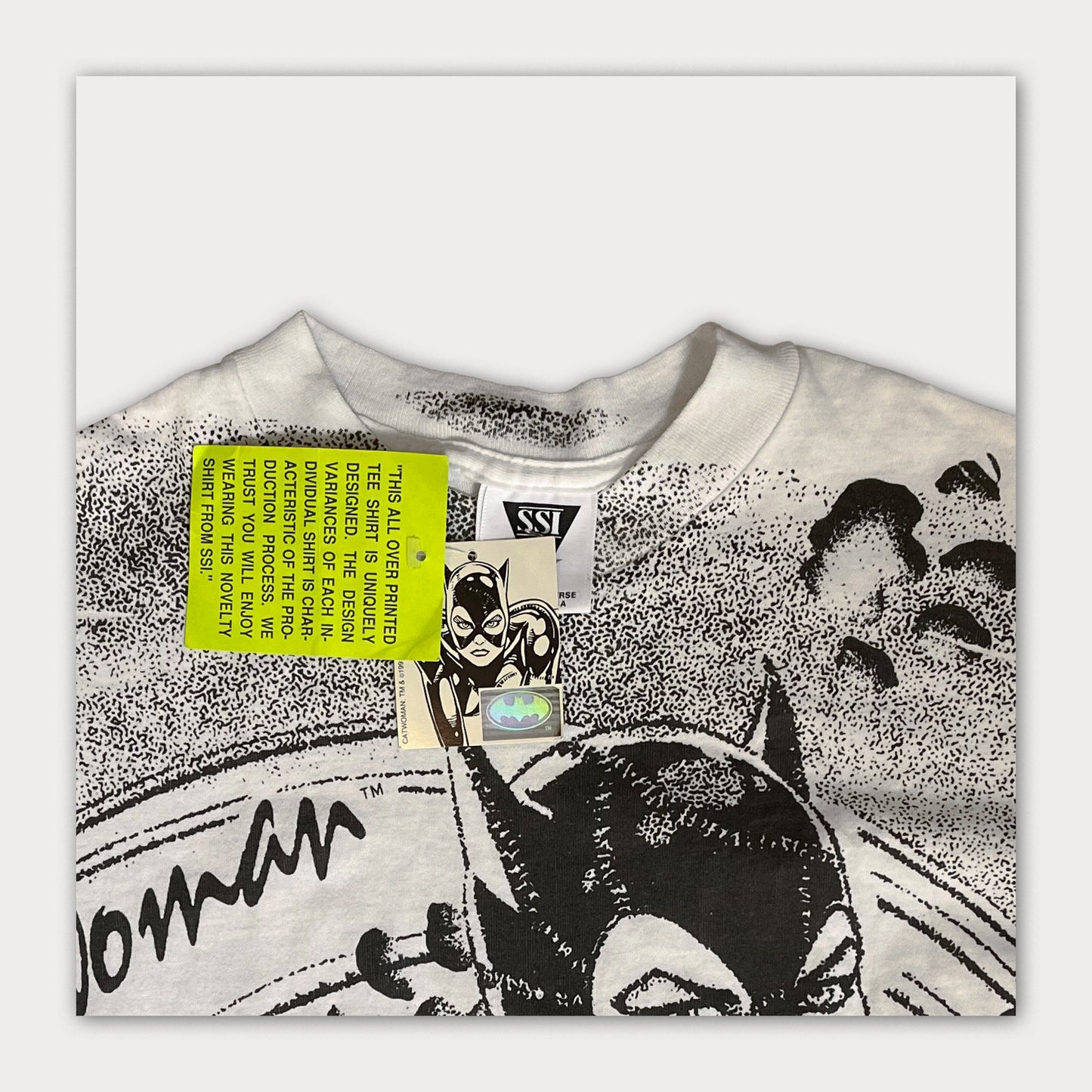 90's Deadstock SSI x DC Comics, 1992 Batman Returns Official Tee