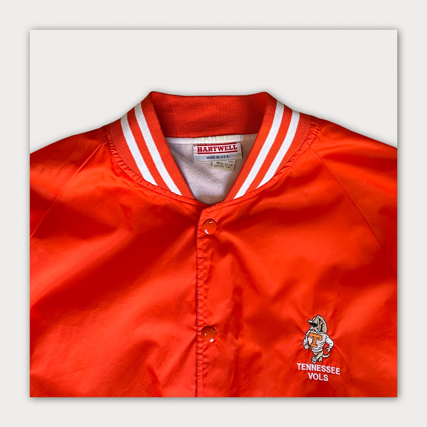 80's Tennessee Vols Light Bomber Jacket by Hartwell