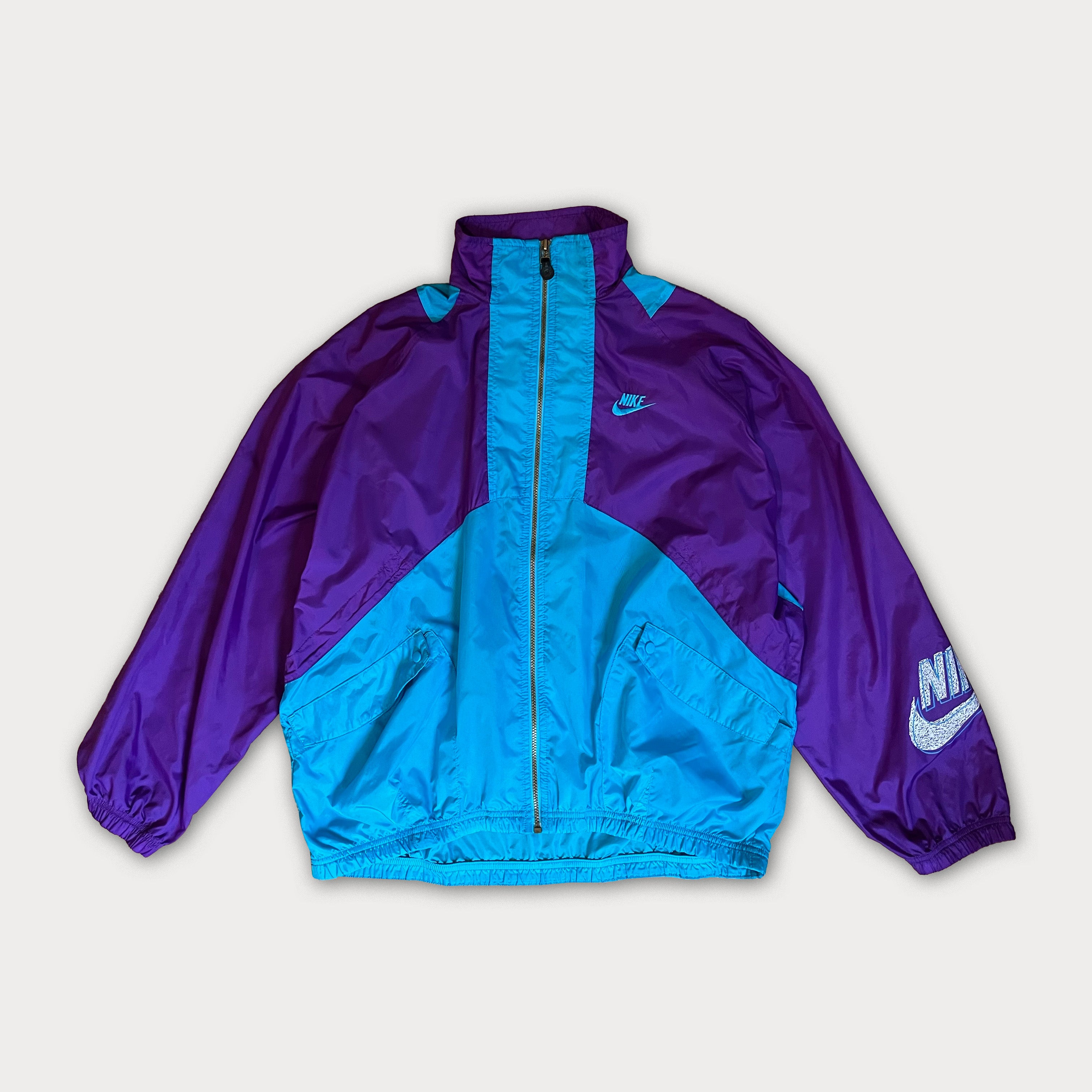 vintage nike windbreaker tracksuit